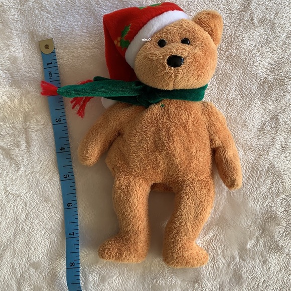 Ty Christmas Bear Stuffie - Picture 4 of 4